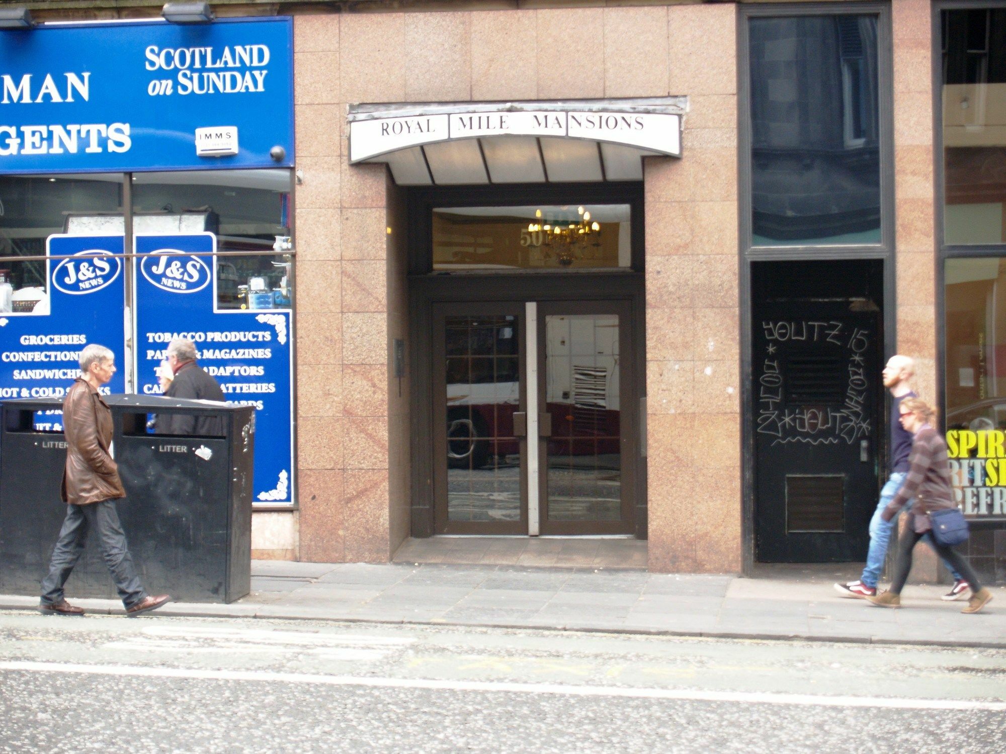 Royal Mile Mansions By Edinburgh City Apartments Exterior photo